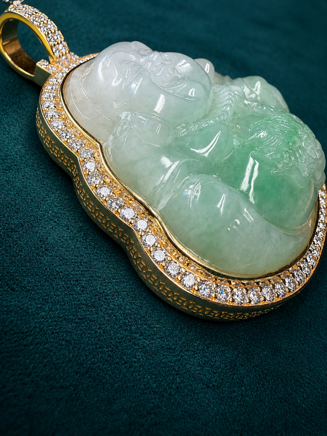 Candy Green Buddha Jadeite
