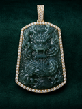Dragon Jadeite Pendant